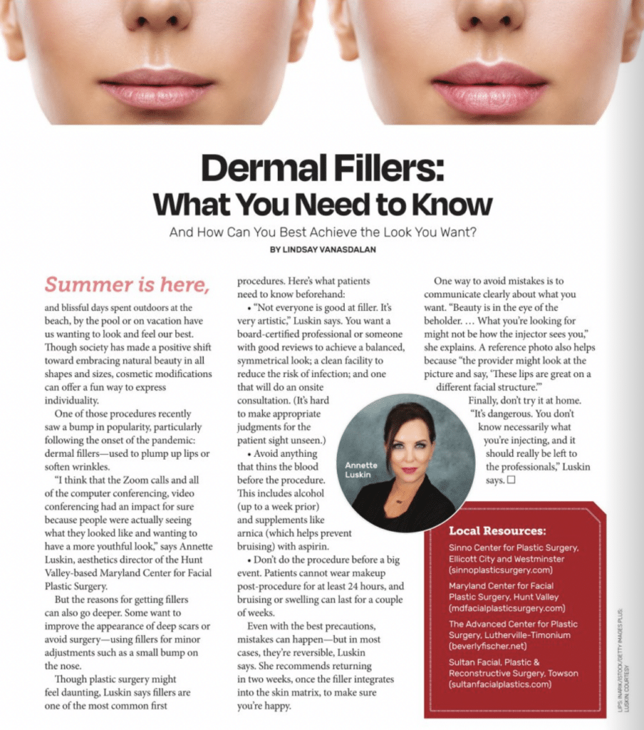 Dermal Filler Injections